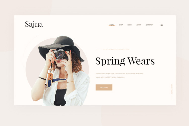 Проект Sajna fashion wears